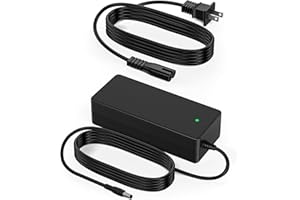 VHBW 42V 2A Charger for iScooter i9, i9 Pro, i8, i8L, 1S Electric Scooter Charger Compatible with isinwheel S9/S9 Pro/S9 Max (Fits 36V Lithium Battery Scooters)