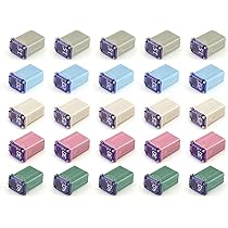Mcase Fuse, 20 Amp Micro Cartridge Fuses, FMM MCASE Type, Mini Box Shaped Cartridge Fuse, 10PCS, Fuses - Canada
