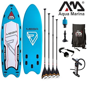 Aqua Marina MEGA 550 x 152 x 20cm Hinchable SUP Board / de suelo Up Tablero