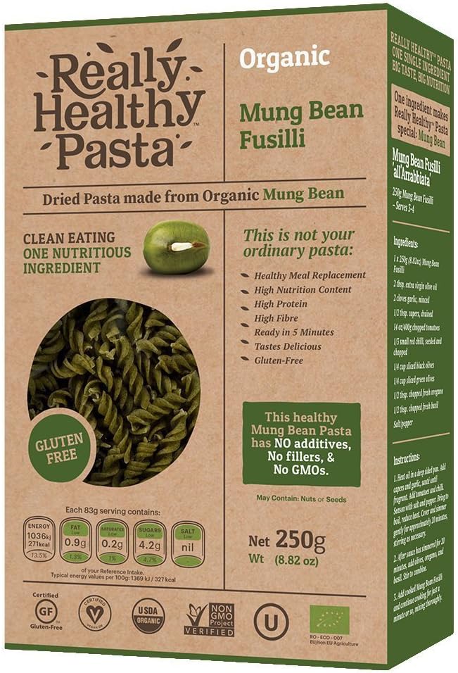 Really Healthy Pasta Organic Mungbean Penne 250g