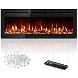 Manastin 50 inch Electric Fireplace in-Wall