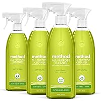 Method All-Purpose Cleaner Spray, Plant-Based and Biodegradable Formula Perfect for Most Counters, Tiles, Stone, and More, Li