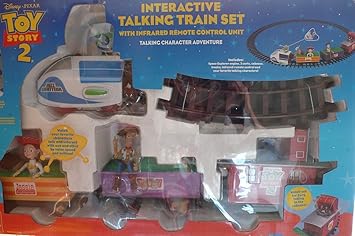 toy story 2 interactive talking train set