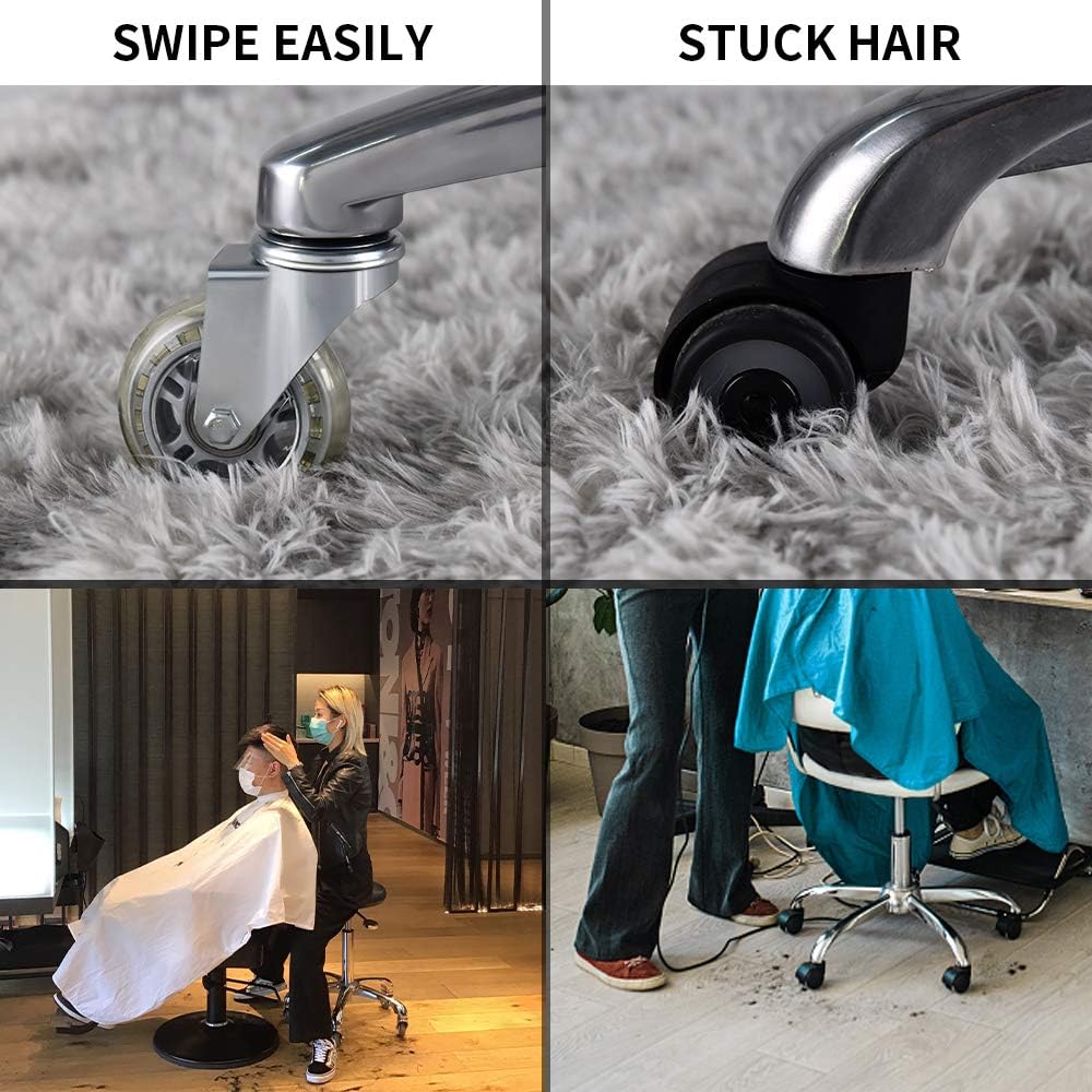 Professional Salon Spa Saddle Chair and Rolling Saddle Stool. The Saddle Salon Chair Has Wheels, Luxurious Cushion and a Solid Metal Skeleton.: Kitchen & Dining