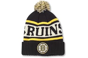 AMERICAN NEEDLE Officially Licensed NHL National Hockey League Team Pillow Line Knit Beanie Cap