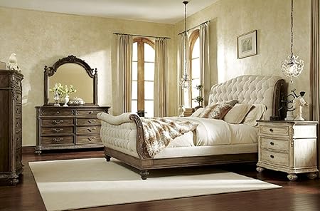 American Drew Jessica Mcclintock Boutique Sleigh Bed In