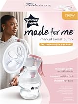 Tommee Tippee Made for Me Manual Breast Pump Wireless Portable 150ml Bottle view 3