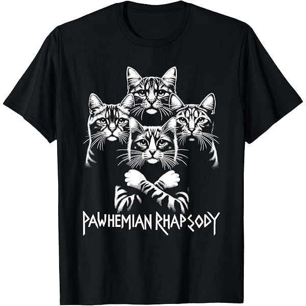 トップス CAT PRINTED TEE(BLACK, 38) Tri-Blend Super Soft Black Cat T-Shirt – Eye Candy Los Angeles