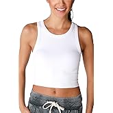 NIKIBIKI Women Seamless Chevron High Neck Crop Top, Made in U.S.A, One Size