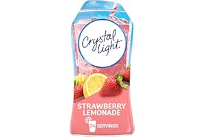 Crystal Light Liquid Strawberry Lemonade Naturally Flavored Drink Mix, 1.62 fl oz Bottle
