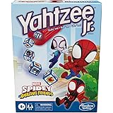 Hasbro Gaming Spidey and His Amazing Friends Yahtzee Jr.Marvel Edition Board Game for Kids, Ages 4 and Up (Amazon Exclusive)