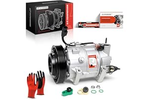 A-Premium Air Conditioner AC Compressor with Clutch Compatible with Honda Pilot 2019-2022, Ridgeline 2020-2023, Passport 2019