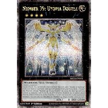 thumbnail image 2 of Yu-Gi-Oh! Token (Yuma & Number 39: Utopia) - Secret Rare QCDB-JPT17 25th Duelist Box 2 of 6