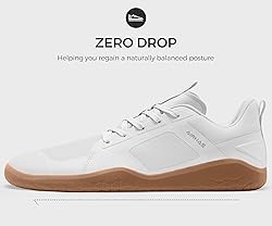 AIRHAS Men's Barefoot Shoes Zero Drop Workout