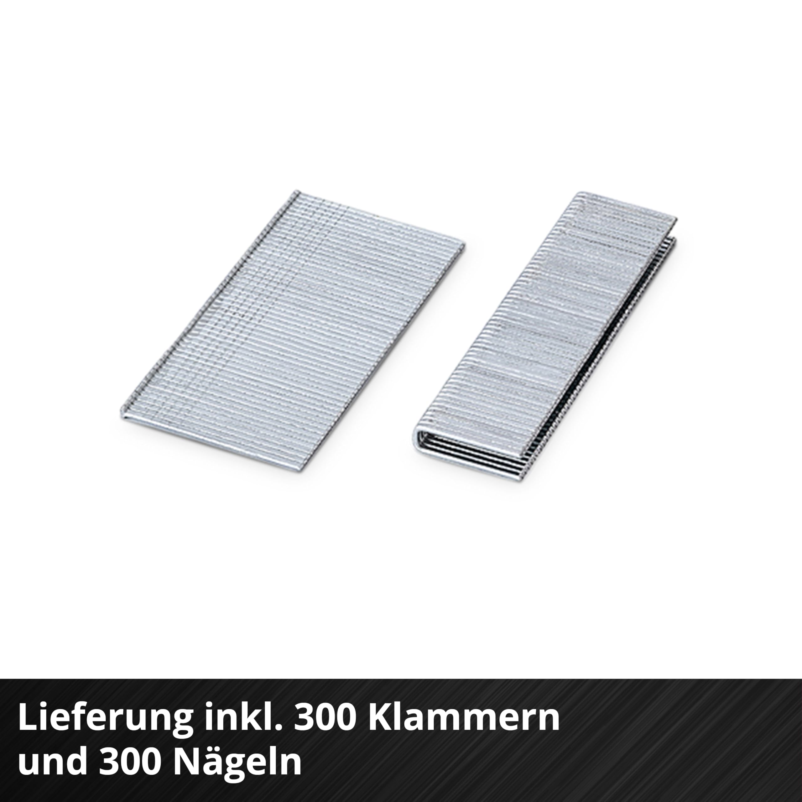 Einhell Akku-Nagler / -Tacker TE-CN 18/32 Li - Solo Power X-Change (18 V, 20 Schläge/min, max. 25 mm Klammern, max. 32 mm Nägel, inkl. je 300 Klammern & Nägel, ohne Akku) 6