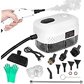 2500W High Pressure Steam Cleaner with One-Button Adjustment, 15 in 1 Handheld Steam Cleaner for Home, Multi-Purpose Portable Steamer for Car Detailing/Grout/Floor/Tile Dirt Remover Cleaning Tool