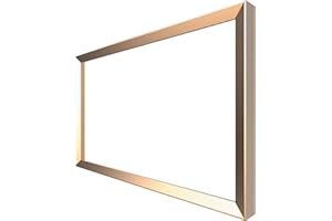 H HUABERICH Aluminum Alloy Decorative Frame for Echo Show 15 (Bronze)