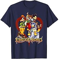 海外限定Disney Kingdom Hearts Space Paranoids ゲーム Tシャツ Goat Crew Disney Kingdom Hearts Space Paranoids Heavyweight