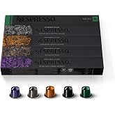 Nespresso Original, Variety Pack, Mixed Roast, 50-Count Espresso Pods | Mixed-Roast Coffee Capsules, Balanced, creamy and intense espresso flavors