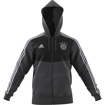 adidas Herren Fc Bayern 3s Full Zip Kapuzenjacke