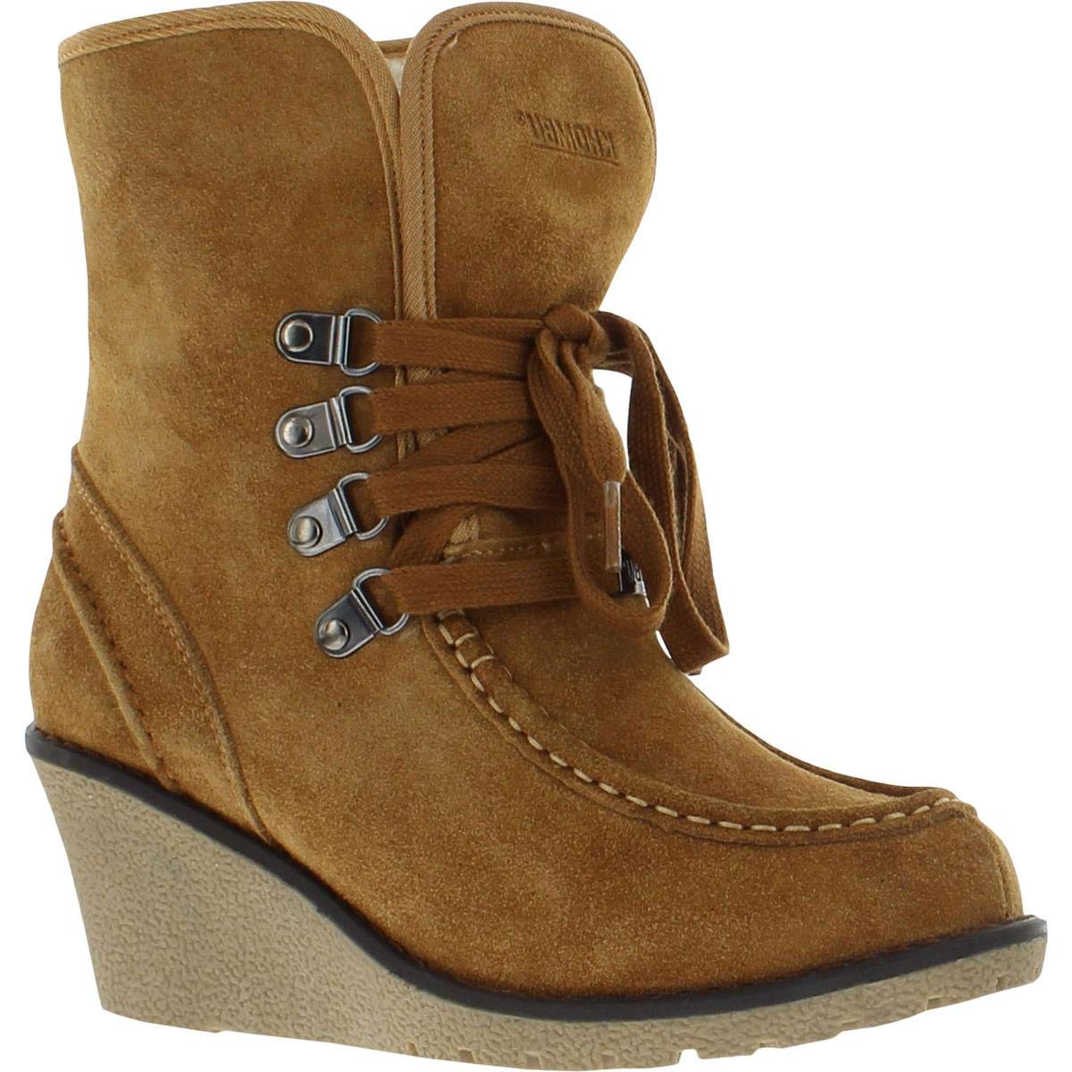 all weather wedge boots