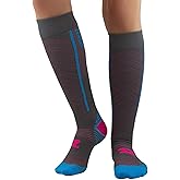 Zensah Featherweight Compression Socks - Ultra-Lightweight Running Compression Socks for Women, Men