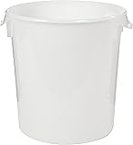 Rubbermaid Commercial Products FG572800WHT 22-Quart Round Storage Container