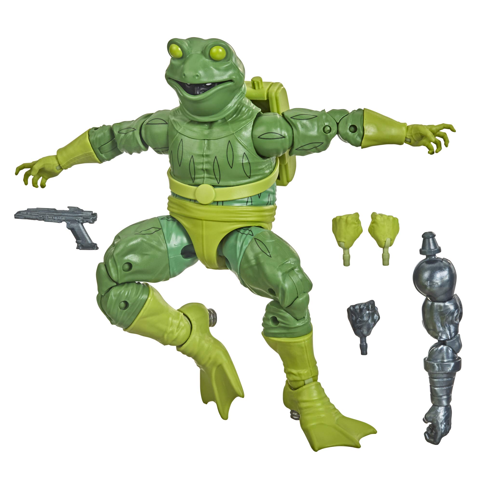 Hasbro Marvel Legends Series Spider-Man Marvel’s Frog-Man 6-inch Collectible Action Figure Toy For Kids Age 4 and Up