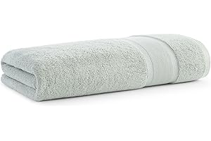 Aston & Arden Solid Turkish Bath Sheet - Extra Soft & Plush with Finest Long-Staple Aegean Cotton, 600 GSM, Luxury Towel for Spa, Hotel, and Bathroom, 35 x 70, Frosted Green