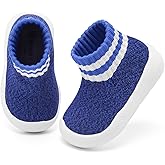 Engtoy Baby Shoes Boys Girls Sock Shoes Slippers Baby Walking Shoes Baby Slip On Sneakers Infant Non-Slip Breathable Slippers with Soft Rubber Sole