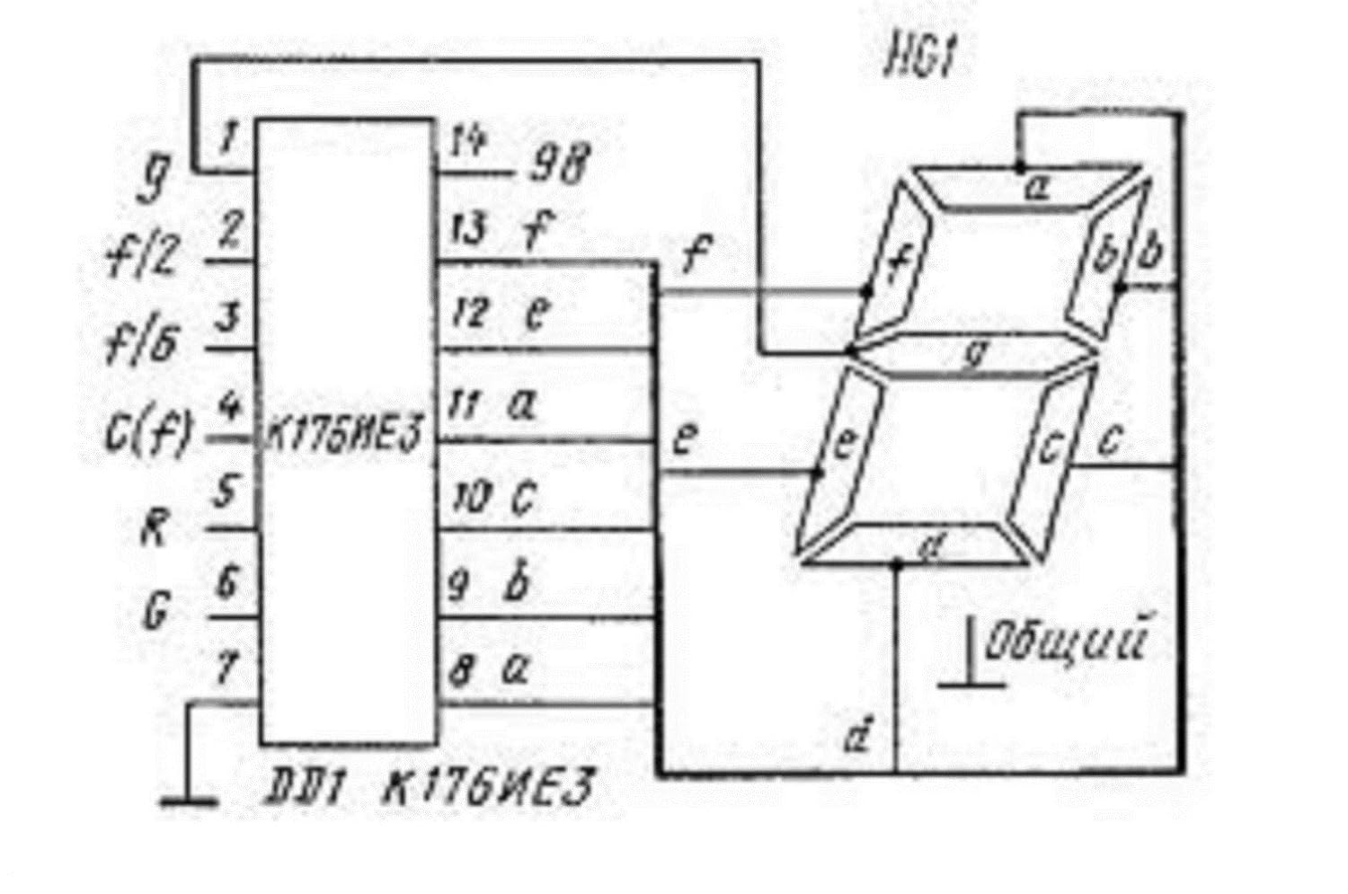 К176ир10 описание и схема включения фото - PwCalc.ru