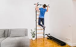 BenchK - Wooden Swedish Ladder Wall Stall Bar