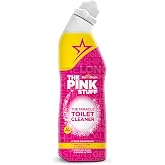 Stardrops The Pink Stuff Miracle Toilet Gel Cleaner, 25 Fl Oz | Clinging Gel Power Removes Stains &amp; Limescale Sparkling Foam Action