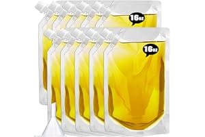 Concealable and Reusable Cruise Plastic Flask kit,Juice Travel Plastic Flasks Bags Drink Bags Leak-Proof, BPA-Free for Travel