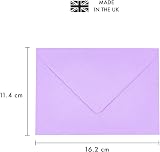 Pukka Pad Pukka Post Gummed Envelopes 25 Pack 100GSM 114x162mm C6 Pastels view 5