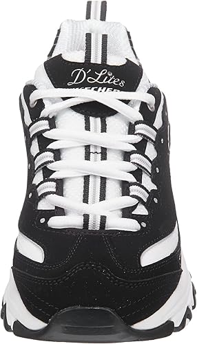 Skechers Sport Women's D'Lites Memory Foam Lace-up Sneaker,Biggest