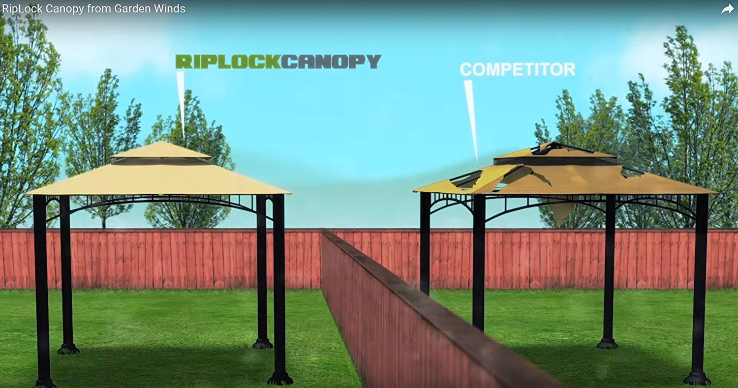 Patio, Lawn & Garden Garden Winds Replacement Canopy Top Cover for The