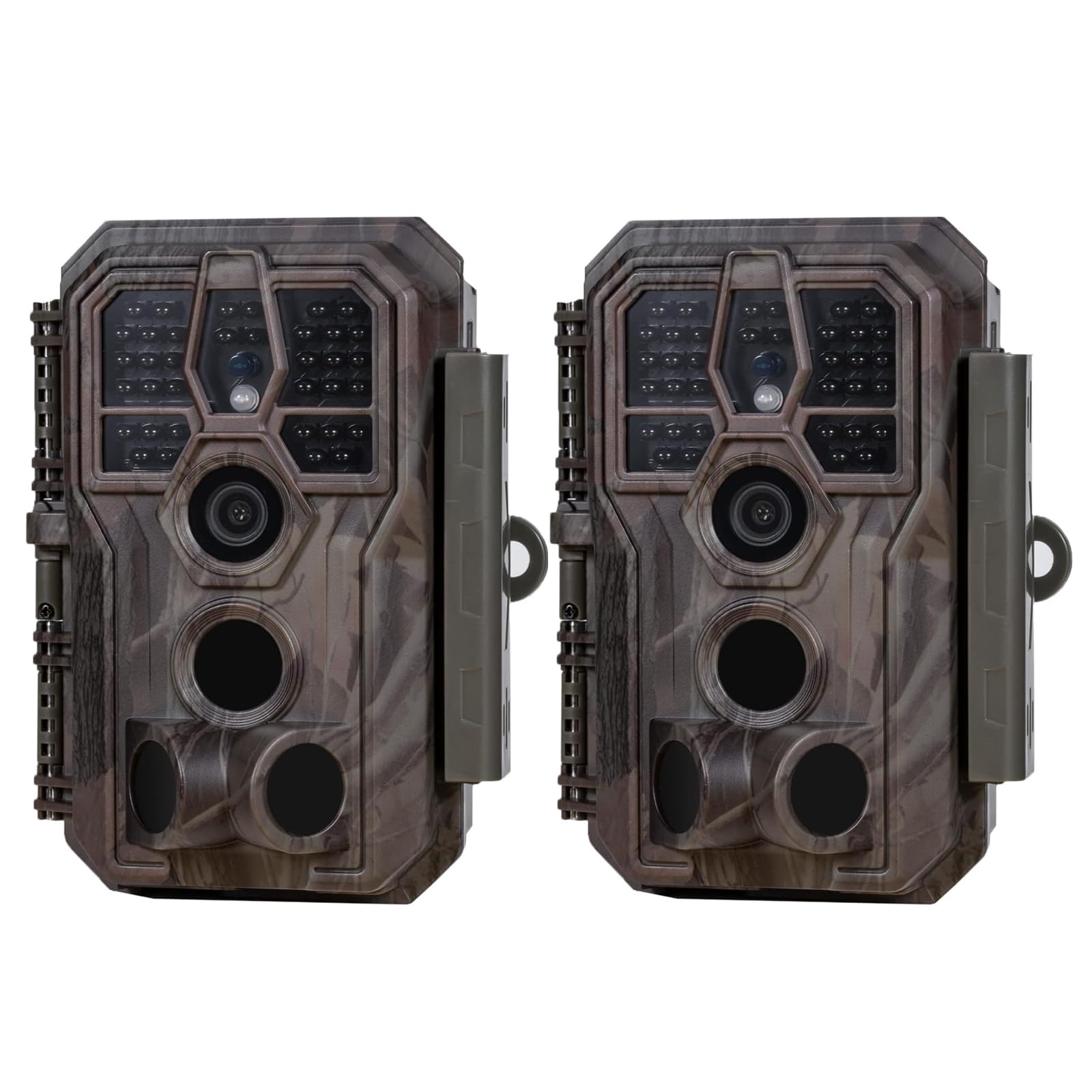GardePro E5S Trail Camera 2 Pack, 64MP 1296p, Game