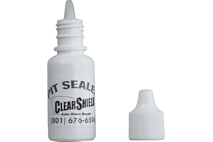 Clearshield Windshield Repair Resin - Auto Glass Repair Resin - Resin for Glass Scratch Repair - 1 Pack 15 ml Pit Sealer