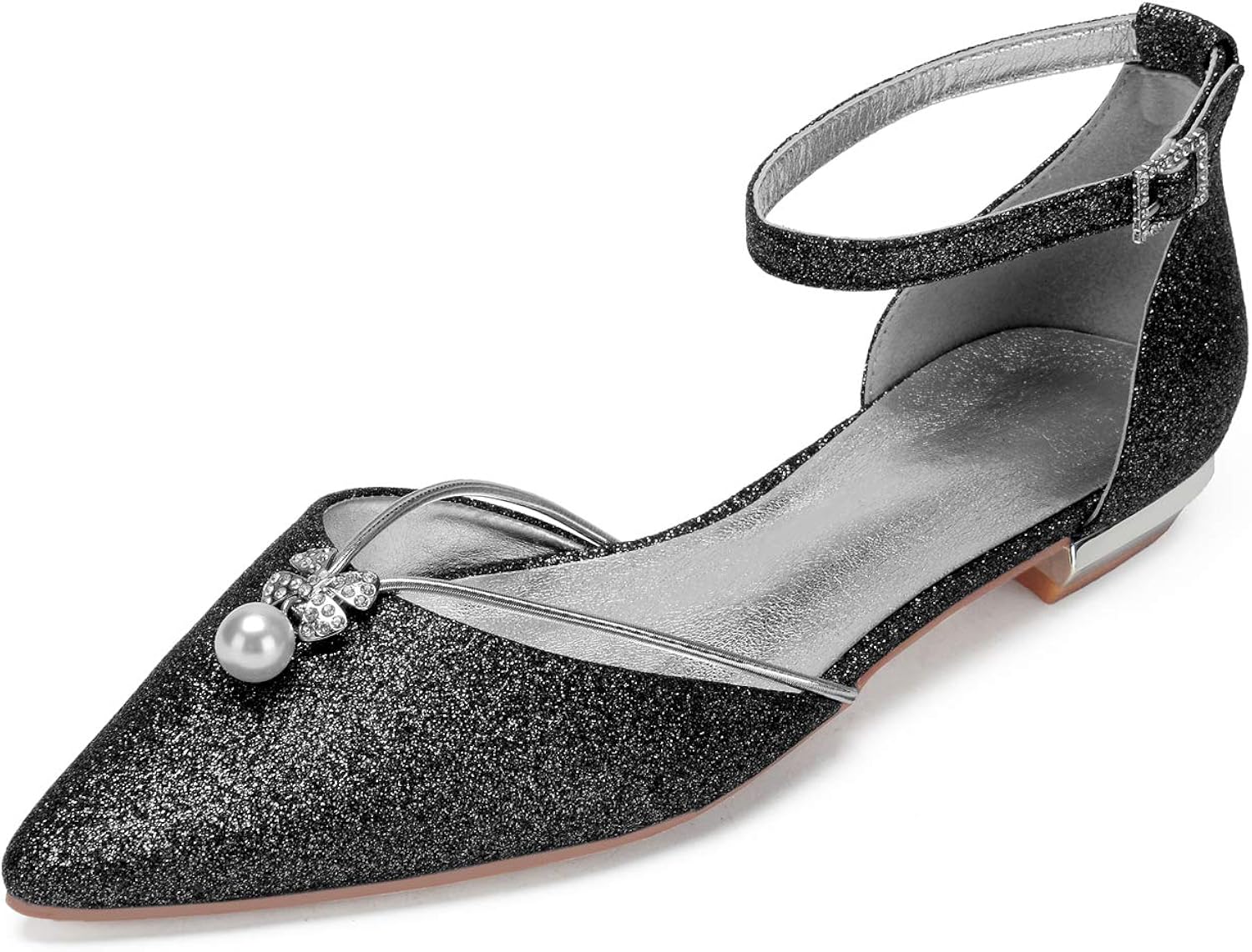 pointed toe wedding flats