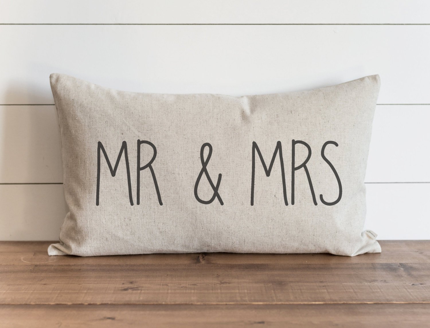 Amazon Com Carolju Mr Mrs 16 X 26 Inch Pillow Cover Everyday