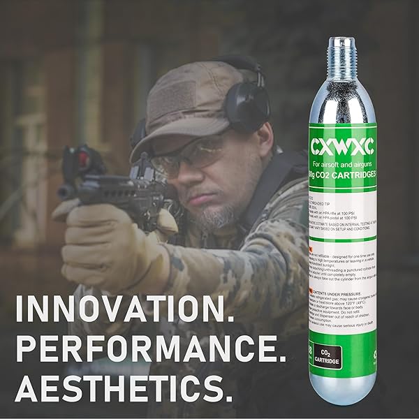 8 GRAM/ 12 GRAM CO2 CARTRIDGES FOR PAINTBALL – CO2 CYLINDER CO2 POWERLET CARTRIDGES FOR AIRSOFT, AIR GUN, PEPPER GUN P2P HDP 50 COMPACT (88G-2PC)