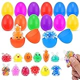 Mljsh 12 Pack Prefilled Easter Eggs with Squeeze