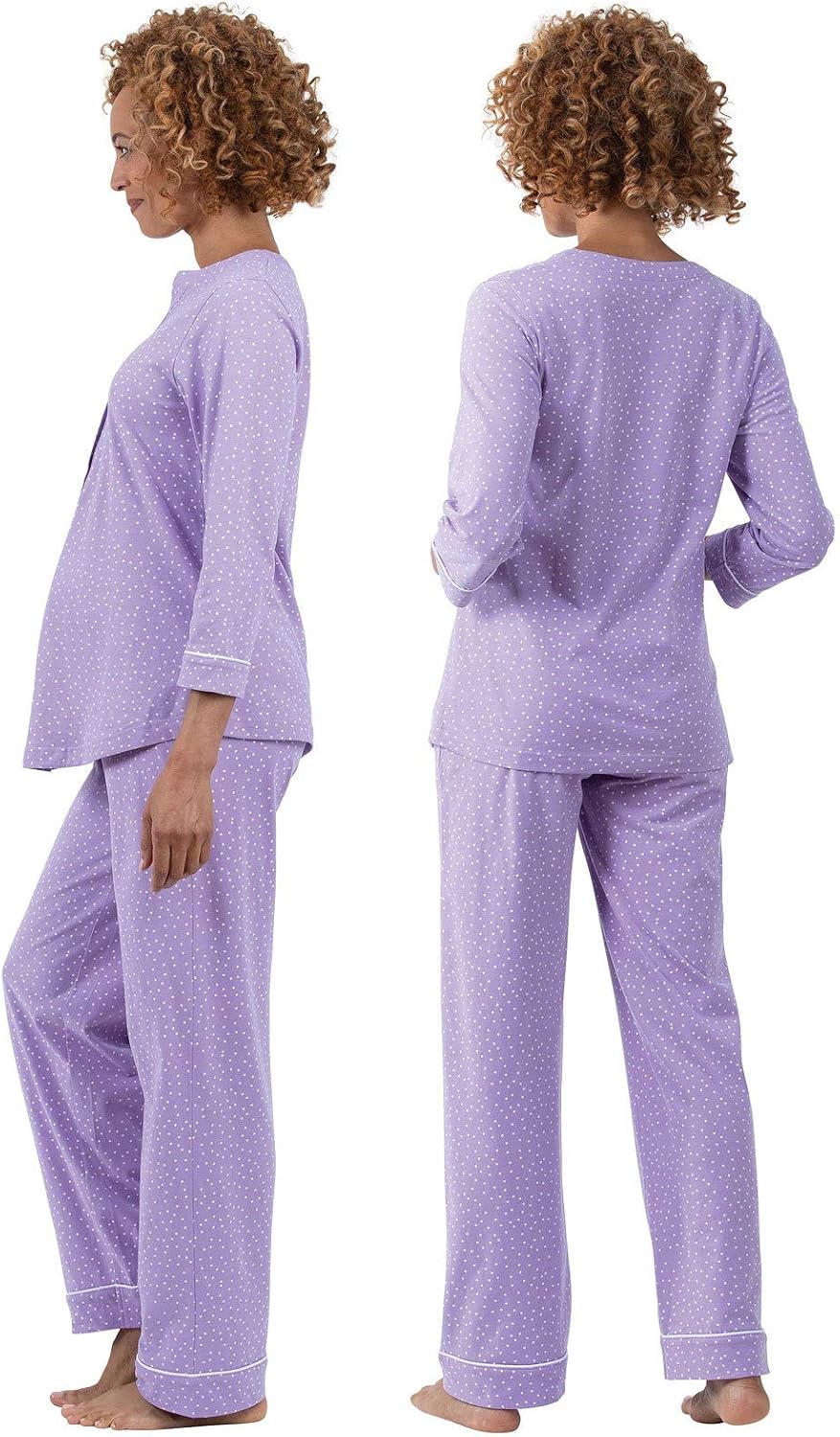 Nursing Sleepwear PajamaGram Womens Maternity Pajamas Cotton