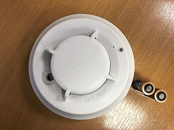 Amazon.com: DSC inalámbrico Detector de humo fotoeléctrico ...