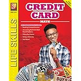 Remedia Publications Credit Card Math (Grades 6‑8) - Practical Money Skills Workbook, Reproducible Activities for Learning Credit Cards, Statements, Interest &amp; Everyday Consumer Math