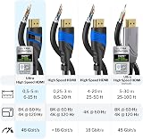 KabelDirekt HDMI 2.1b Cable 1m 8K 10K 4K 144Hz Ultra High Speed for PS5 Xbox PC view 4