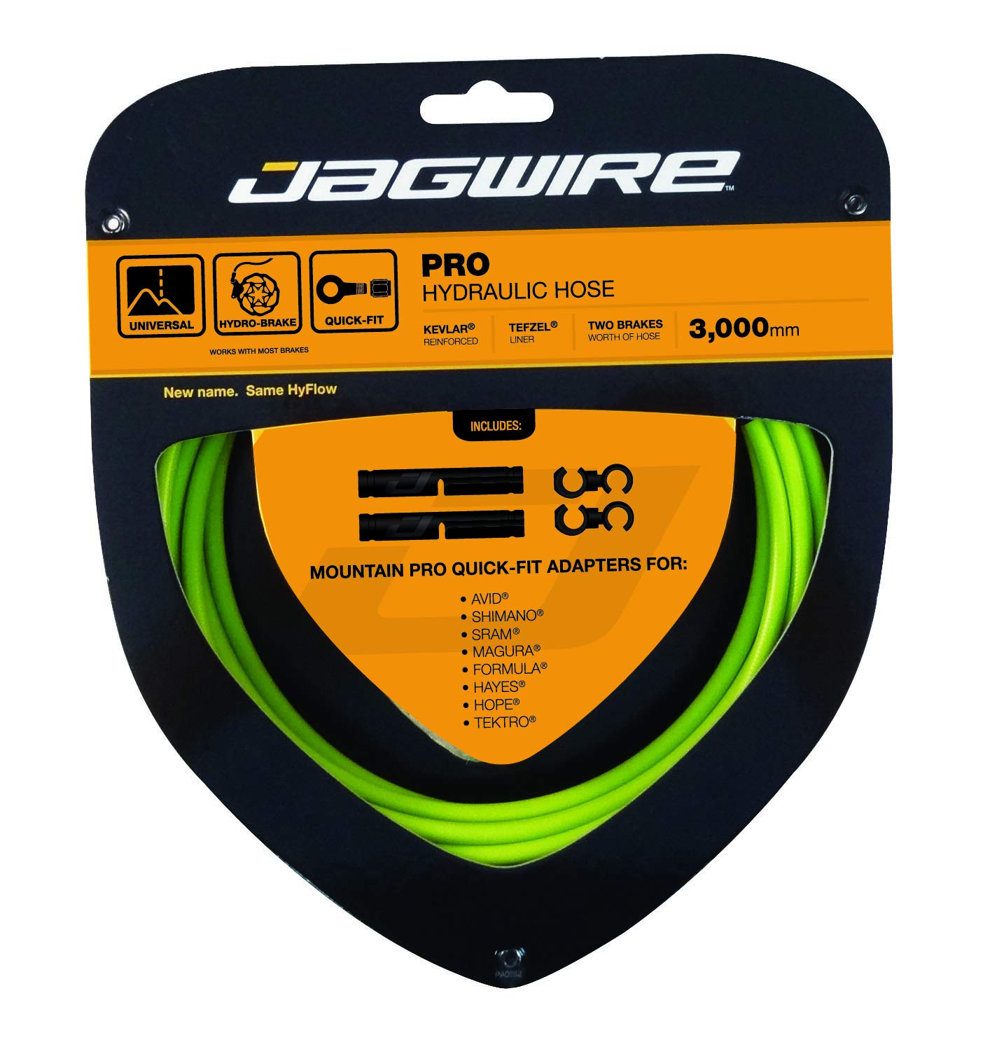 Jagwire Mountain Pro Hose Kit - Organic Green (3 m)