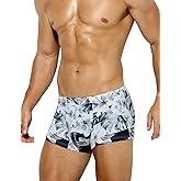 Arjen Kroos Men's Sexy Silky Underwear Printed Trunks Boxer Briefs 1 Pack