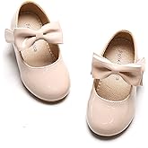 Felix & Flora Toddler Flower Girl Dress Shoes - Girl Ballet Flats Party School Shoes Wedding